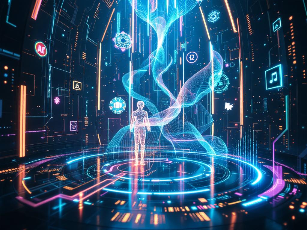 An interactive music video adapting to viewer preferences and choices.