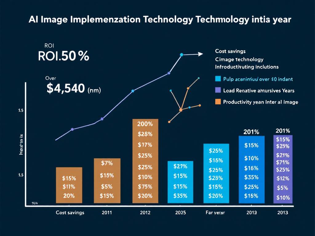 ROI analysis for AI image technology in business practices.