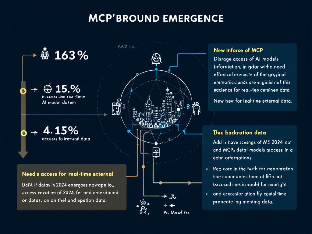 Background of MCP's origin due to AI's limitations in accessing recent data.