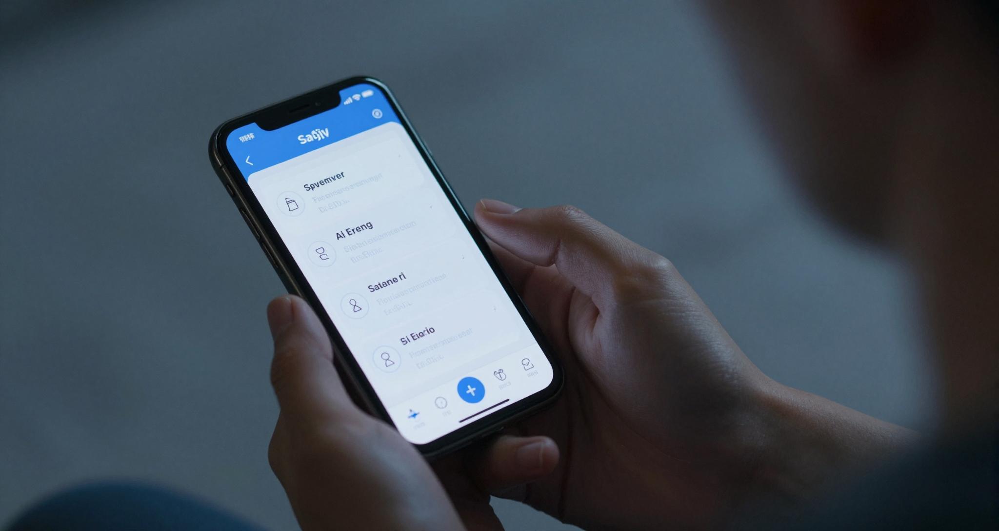 AI 사주팔자의 한계와 올바른 활용법을 생각하는 사람 이미지